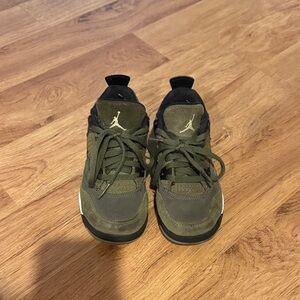 Jordan Kids Sneakers in Olive and Black
